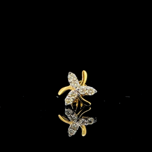 Blossom Radiance Pure Gold Nose Pin